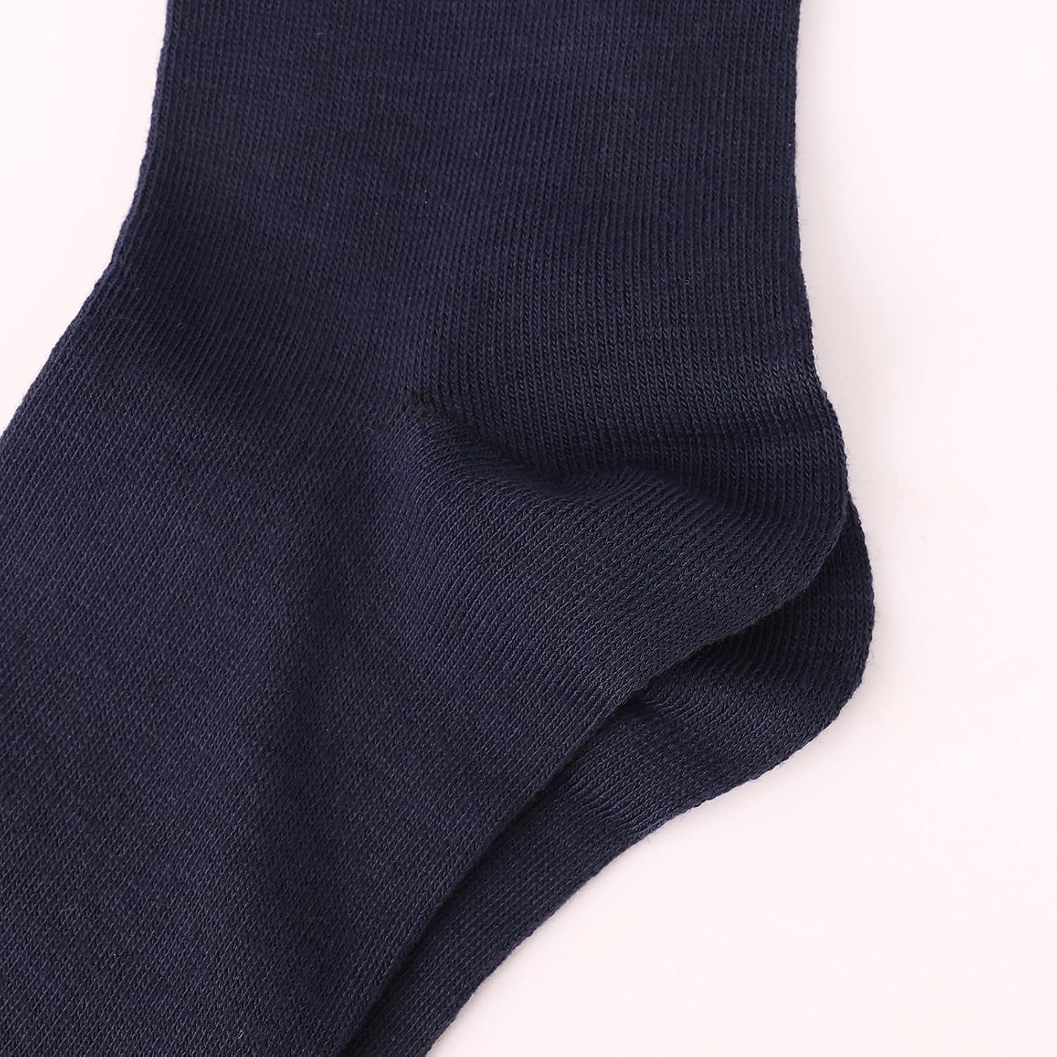 image:imageDRESHOW Womens Knee High Socks Seamless Toe Stripe Tube Knee Socks 3 Pairs3 Pairs Knee High Socks GreyNavyBlack