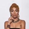 DRESHOW 5 Pack Knotted Headwraps for Women African Turban Pre-Knotted Beanie Headwraps Hair Covers(5 Pack Donuts: Dark Grey  Khaki  Dark Khaki  Navy Blue  Black)