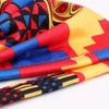 DRESHOW 5 Pack Knotted Headwraps for Women African Turban Pre-Knotted Beanie Headwraps Hair Covers(5 Pack Donuts: Flower Printed Ba)