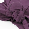 DRESHOW 5 Pack Knotted Headwraps for Women African Turban Pre-Knotted Beanie Headwraps Hair Covers(5 Pack Knotted: Black  Khaki  Rose  Purple  Teal)