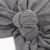 DRESHOW 5 Pack Knotted Headwraps for Women African Turban Pre-Knotted Beanie Headwraps Hair Covers(5 Pack Knotted: White/Russet/Khaki/Dark Grey/Black)