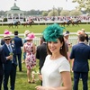 DRESHOW Fascinators Hat Tea Party Headwear Ribbons Feathers on a Headband and a Clip for Women(Green)