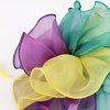 DRESHOW Fascinators Hat Tea Party Headwear Ribbons Feathers on a Headband and a Clip for Women(Tri Color Fascinator)