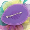 DRESHOW Fascinators Hat Tea Party Headwear Ribbons Feathers on a Headband and a Clip for Women(Tri Color Fascinator)
