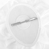 DRESHOW Fascinators Hat Tea Party Headwear Ribbons Feathers on a Headband and a Clip for Women(White)