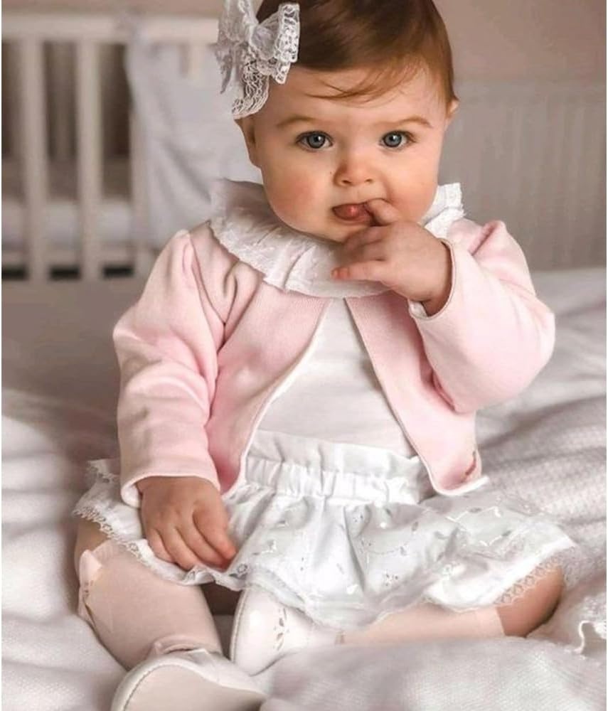 image:imageBQUBO Baby Knee High Sock Newborn Toddler Kids Girl Dress Socks Baby Knit Stocking Cotton Infant Bow Socks for 07 Years5 Pairs Red Pink White Black Grey