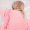 BQUBO Newborn Receiving Blankets Cotton Warm Sleepsack with Mittens & Bow Hats Hospital Baby Swaddling Shower Gift(3 Set Plain: Hats + Mittens + Blankets)
