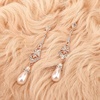 DRESHOW 1920s Great Gatsby Accessories for Women Flapper Headpiece Headband Gloves Costume Harlem Nights Accessories Set(1920s Gatsby Champagne  Gold  Silver  Pearl Set)