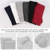 DRESHOW 6 Pairs High Thigh Socks Striped Over Knee Thin Tights Long Stocking for Women Leg Warmer(6 Pairs: Black  Red  Navy  Light Gray  Gray  White)