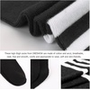 DRESHOW 6 Pairs High Thigh Socks Striped Over Knee Thin Tights Long Stocking for Women Leg Warmer(6 Pairs Extra Long: Striped Pink  Purple  Blue  White-pink  Pink-white  Black-white)