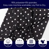 DRESHOW 8 Pack Headbands for Women Yoga Knotted Headbands Elastic Criss Cross Hair Accessories Sports Head Wrap Non Slip(08 Pcs: Polka Dot Style a)