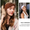DRESHOW 8 Pack Headbands for Women Yoga Knotted Headbands Elastic Criss Cross Hair Accessories Sports Head Wrap Non Slip(8 Pack Criss Cross Solid Color A)