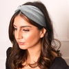 DRESHOW 8 Pack Headbands for Women Yoga Knotted Headbands Elastic Criss Cross Hair Accessories Sports Head Wrap Non Slip(8 Pack Criss Cross Solid Color B)