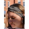 DRESHOW 8 Pack Headbands for Women Yoga Knotted Headbands Elastic Criss Cross Hair Accessories Sports Head Wrap Non Slip(8 Pack Fashion Leader A)