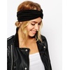 DRESHOW 8 Pack Headbands for Women Yoga Knotted Headbands Elastic Criss Cross Hair Accessories Sports Head Wrap Non Slip(8 Pack Plain Black)