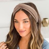 DRESHOW 8 Pack Headbands for Women Yoga Knotted Headbands Elastic Criss Cross Hair Accessories Sports Head Wrap Non Slip(8 Pack: Pleated Style Wheat Fringe Pattern)