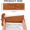 DRESHOW 8 Pack Headbands for Women Yoga Knotted Headbands Elastic Criss Cross Hair Accessories Sports Head Wrap Non Slip(8 Pack: Rabbit Ears Bow B)