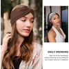 DRESHOW 8 Pack Headbands for Women Yoga Knotted Headbands Elastic Criss Cross Hair Accessories Sports Head Wrap Non Slip(8 Pack: Wonderful Moods)