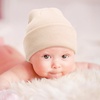 DRESHOW BQUBO 3 Pack Baby Beanies Toddler Kids Winter Hats Soft Knit Hat for Baby Boys Girls Warm Cap Beanies(3 Pack Knit Cap: Beige  Caramel  Black)