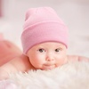 DRESHOW BQUBO 3 Pack Baby Beanies Toddler Kids Winter Hats Soft Knit Hat for Baby Boys Girls Warm Cap Beanies(3 Pack Knit Cap: Beige  Pink  Light Purple)