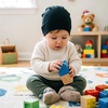 DRESHOW BQUBO 8 Pack Baby Newborn Hats Infant Toddler Kid Hats Soft Nursery Beanie Unisex Beanie Hat for Boys Girls 0-6 Years(8 Pack B: Solid Color)