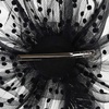 DRESHOW Fascinators Hat Flower Mesh Ribbons Feathers on a Headband and a Clip Tea Party Headwear for Girls and Women(7″ Black + Necklace+ Earrings+ Bracelet)