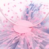 DRESHOW Fascinators Hat Flower Mesh Ribbons Feathers on a Headband and a Clip Tea Party Headwear for Girls and Women(7″ Diameter/ Pink White)