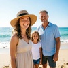 DRESHOW Women Straw Panama Hat Travel Fedora Beach Sun Hat Summer Wide Brim Straw Roll up Hats UPF 50+(Fedora a Khaki)