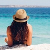 DRESHOW Women Straw Sun Hat Short Brim Panama Travel Fedora Summer Hat Roll Up Beach Cap for Women UPF 50+(Ab Khaki G)