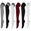 6 Pairs: Gray  Black  White  Wine Red a