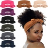 DRESHOW 8 Pack Headbands for Women Yoga Knotted Headbands Elastic Criss Cross Hair Accessories Sports Head Wrap Non Slip(8 Pack: Rabbit Ears Bow B)