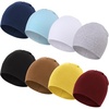 DRESHOW BQUBO 8 Pack Baby Newborn Hats Infant Toddler Kid Hats Soft Nursery Beanie Unisex Beanie Hat for Boys Girls 0-6 Years(8 Pack I)