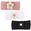 3 Pcs: White/Pink/Black