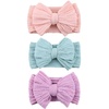 3 Pack Bow Knit Spiral Patterned D