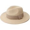 Wide Brim Hat: Khaki Square Knot
