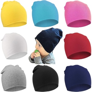 DRESHOW BQUBO 8 Pack Baby Newborn Hats Infant Toddler Kid Hats Soft Nursery Beanie Unisex Beanie Hat for Boys Girls 0-6 Years(8 Pack C)