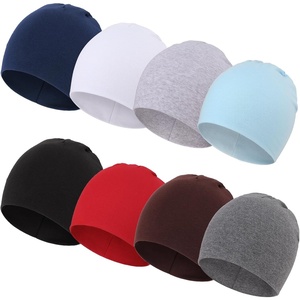DRESHOW BQUBO 8 Pack Baby Newborn Hats Infant Toddler Kid Hats Soft Nursery Beanie Unisex Beanie Hat for Boys Girls 0-6 Years(8 Pack H)