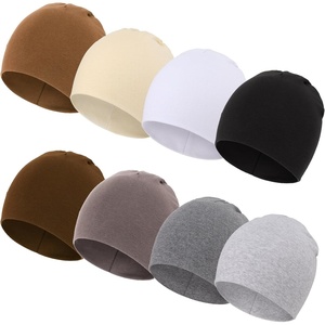 DRESHOW BQUBO 8 Pack Baby Newborn Hats Infant Toddler Kid Hats Soft Nursery Beanie Unisex Beanie Hat for Boys Girls 0-6 Years(8 Pack K)